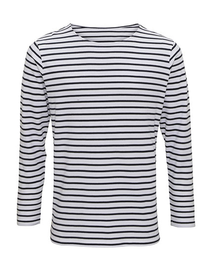 Men's Marinière Coastal Long Sleeve Tee — besticken oder bedrucken lassen