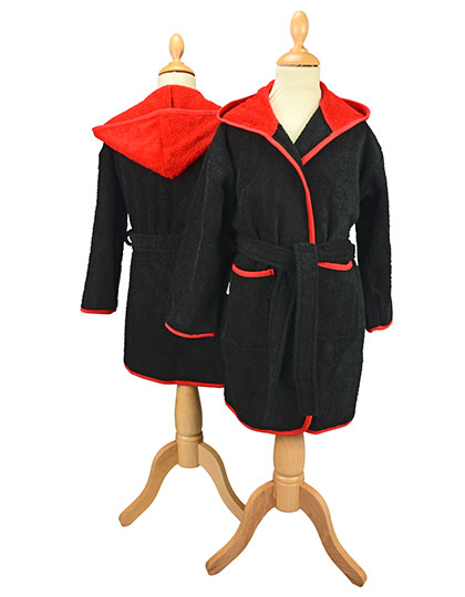 Boyzz&Girlzz® Hooded Bathrobe — besticken oder bedrucken lassen