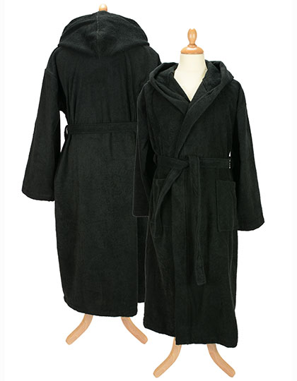 Bathrobe With Hood — besticken oder bedrucken lassen