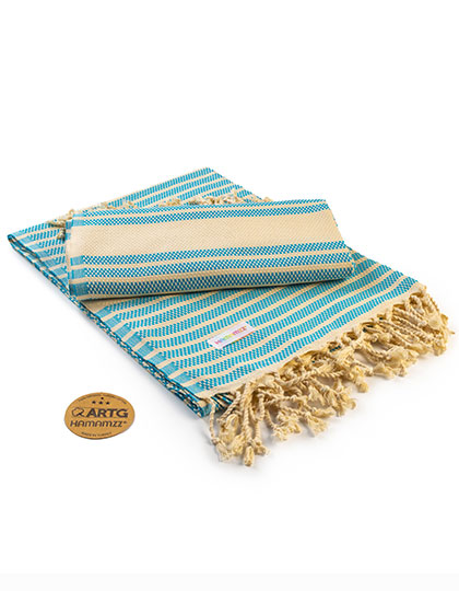 ARTG Hamamzz® Original Bodrum DeLuxe Towel in Petrol