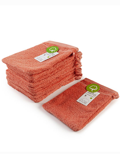 ARTG Organic Washing Glove in Rose