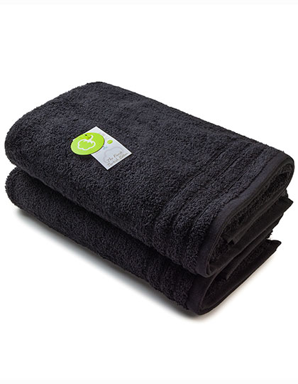 ARTG Organic Bath Towel in Black