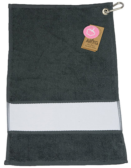 ARTG SUBLI-Me® GOLF Towel in Graphite