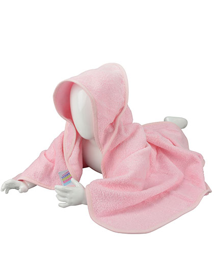 ARTG Babiezz® Hooded Towel in Light Pink