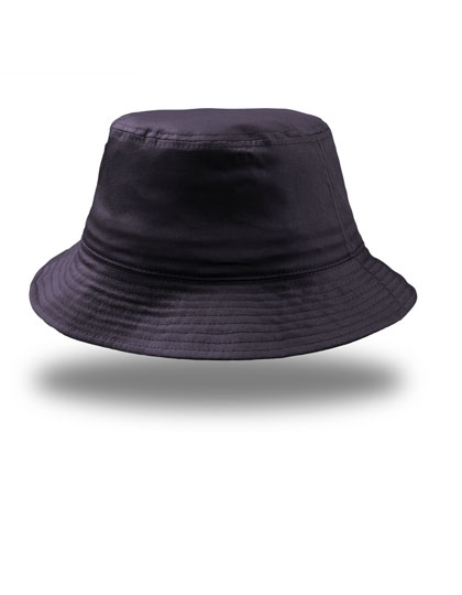 Atlantis Bucket Cotton Hat in Navy