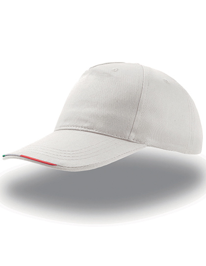 Atlantis Start Five Italia Cap in White
