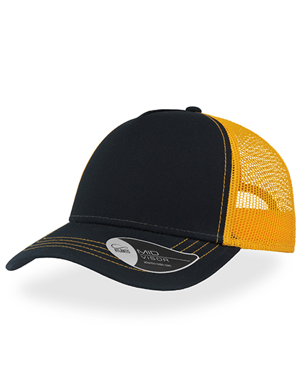 Atlantis Rapper Canvas Cap in Navy