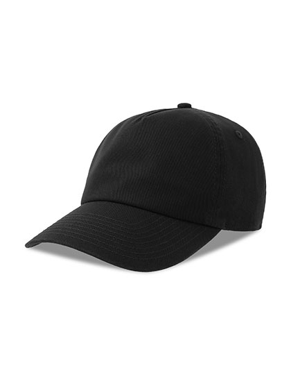 Atlantis Dad Hat-s Five Cap in Black