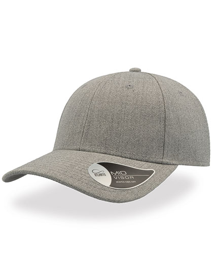 Atlantis Beat Cap in Grey Melange