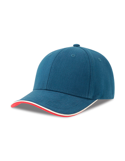 Atlantis Pilot Piping Sandwich-S Cap in Royal