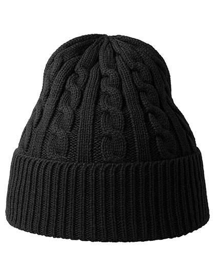 Atlantis Claire Beanie in Black