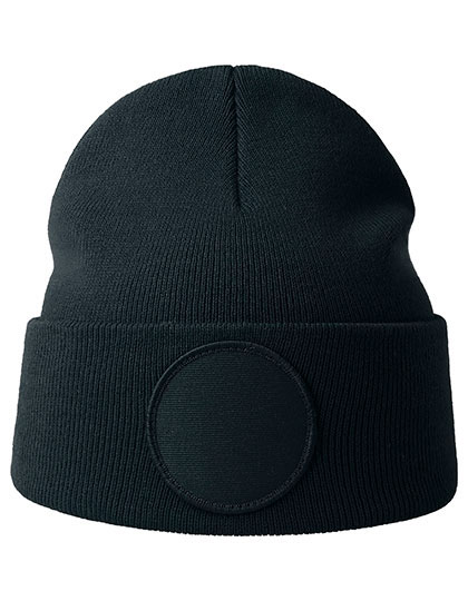 Wind-S Circular Patch Beanie – 100% Polyester