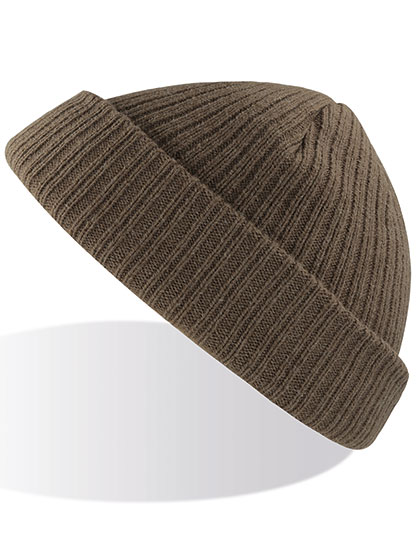 Atlantis Docker Beanie in Dove Grey Melange