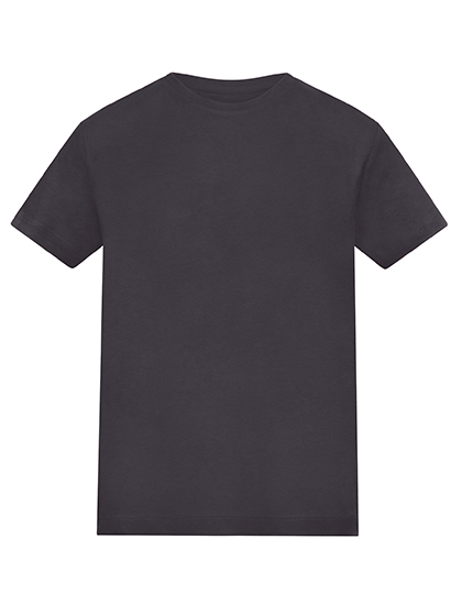 AWDis Kids 180 T – 100% Baumwolle (Heather Grey: 90% Baumwolle / 10% Viskose)