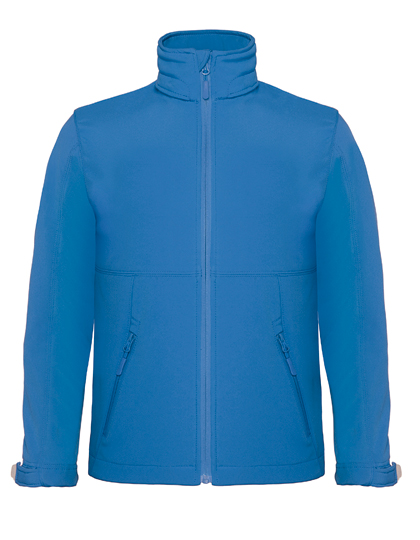 B&C COLLECTION Kids' Hooded Softshell Jacket