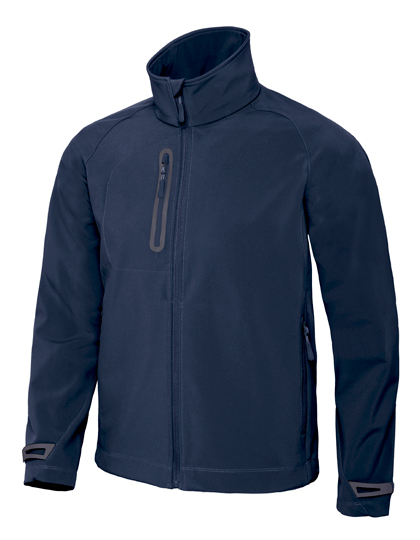 B&C COLLECTION Men's X-Lite Softshell in Navy