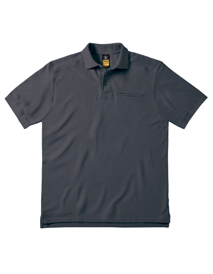 B&C BE INSPIRED Skill Pro Polo in Dark Grey (Solid)