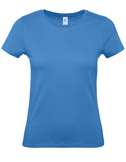 B&C BE INSPIRED Women's T-Shirt #E150 in Azure
