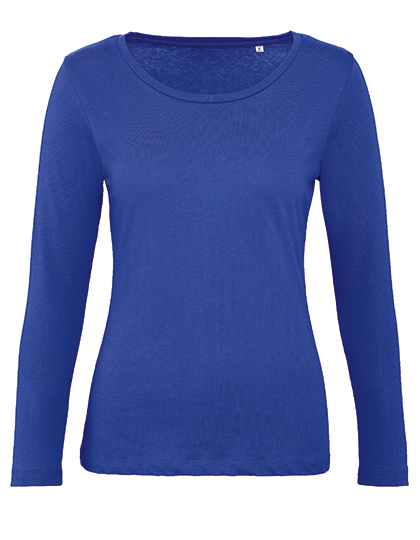 B&C BE INSPIRED Inspire Long Sleeve T /Women in Cobalt Blue