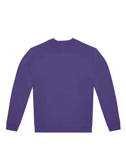 B&C BE INSPIRED ID.332 Crew Sweatshirt in Radiant Purple