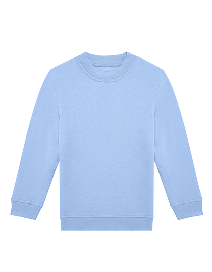 B&C BE INSPIRED Kids ID.332 Crew Sweatshirt in Lotus Blue