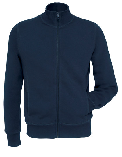 B&C BE INSPIRED Men's Sweat Jacket Spider in Navy