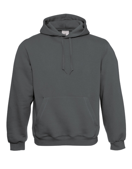 B&C BE INSPIRED Hooded Sweat in Steel Grey (Solid)