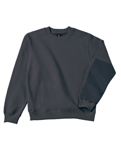 B&C BE INSPIRED Unisex Hero Pro Sweat in Dark Grey (Solid)
