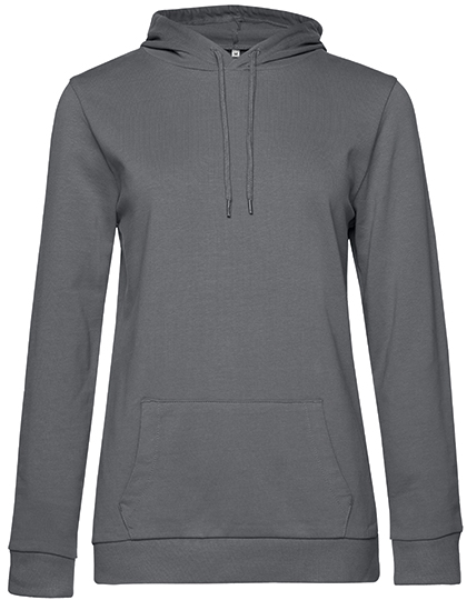 B&C BE INSPIRED Women's #Hoodie Sweat in Elephant Grey