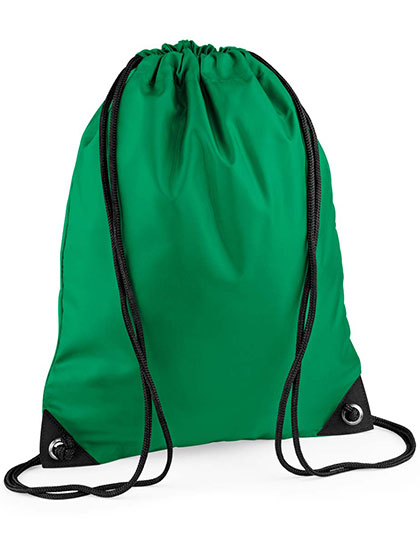 BagBase Premium Gymsac in Kelly Green