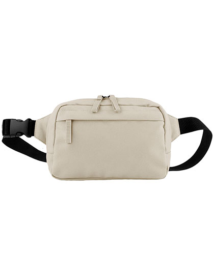 BagBase Premium Recycled Cross Body Bag in Natural Stone