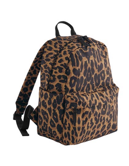 Leopard Print Mini Backpack — besticken oder bedrucken lassen