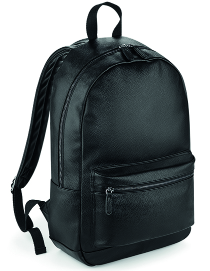 Faux Leather Fashion Backpack — besticken oder bedrucken lassen