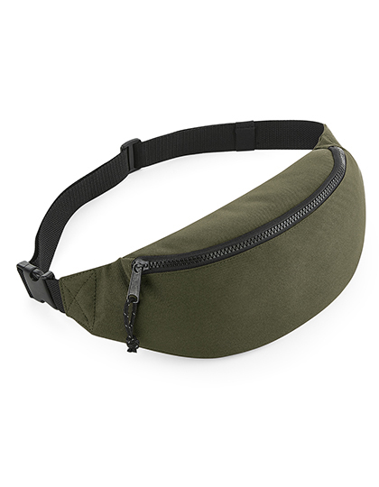 BagBase Recycled Waistpack in Military Green