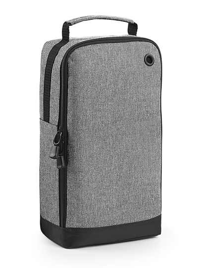 BagBase Athleisure Sports Shoe / Accessory Bag in Grey Marl