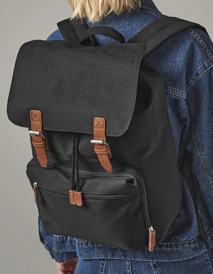 Vintage Laptop Backpack – 100% Polyester