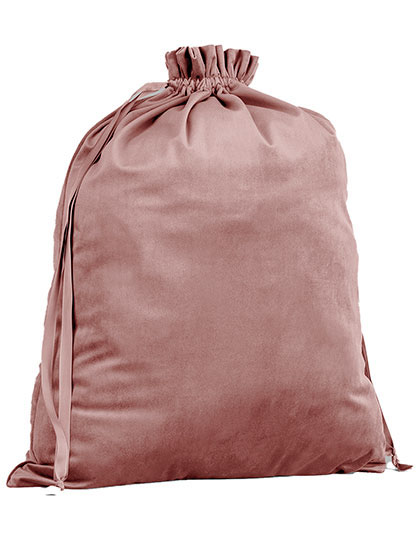 BagBase Velvet Gift Bag in Rose Quartz