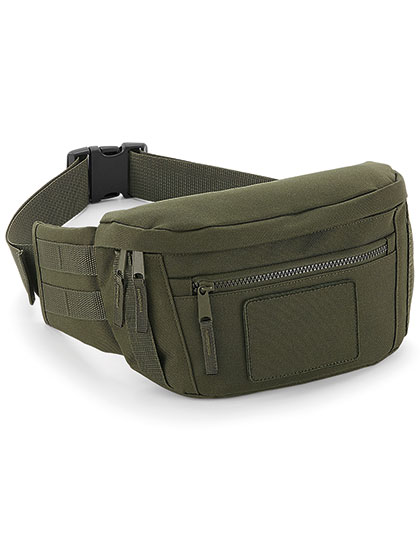BagBase MOLLE Utility Waistpack in Military Green