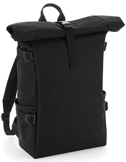 Block Roll-Top Backpack — besticken oder bedrucken lassen