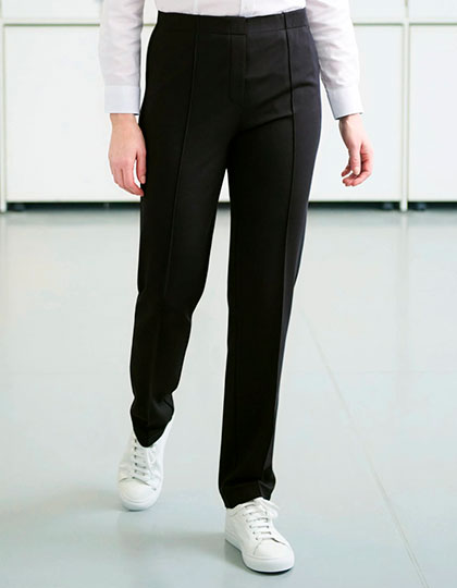 Brook Taverner Women's Slim Leg Trouser Ceres in Black