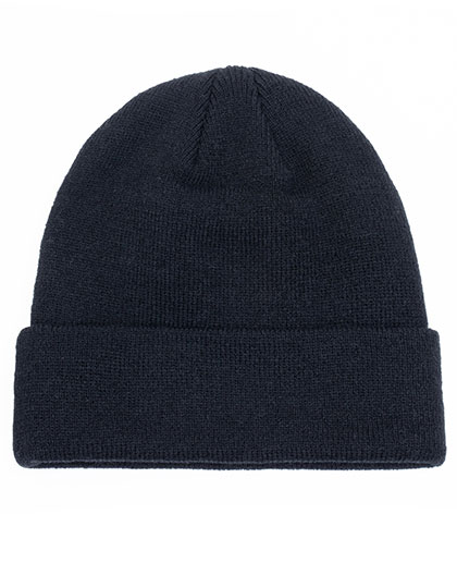 Brain Waves POLYLANA® Cuff Beanie in Navy