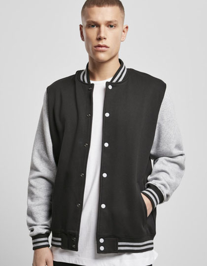 Sweat College Jacket — besticken oder bedrucken lassen