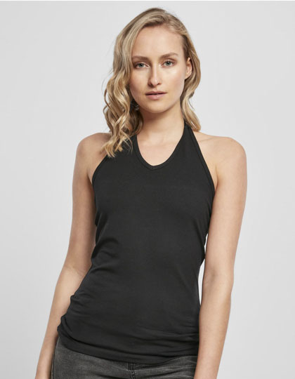 Build Your Brand Ladies' Neckholder Shirt