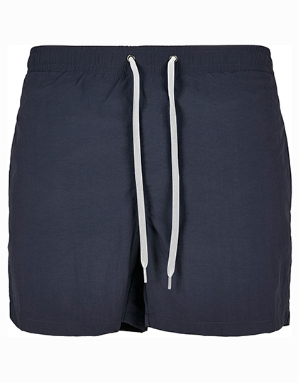 Build Your Brand Swim Shorts in Navy