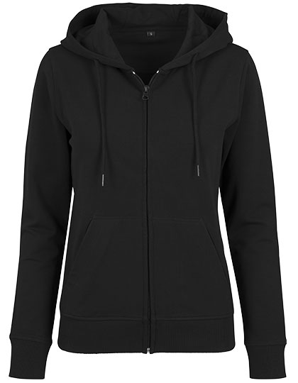 Build Your Brand Ladies' Terry Zip Hoody