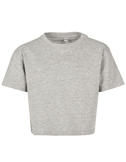 Girls Cropped Jersey Tee — besticken oder bedrucken lassen