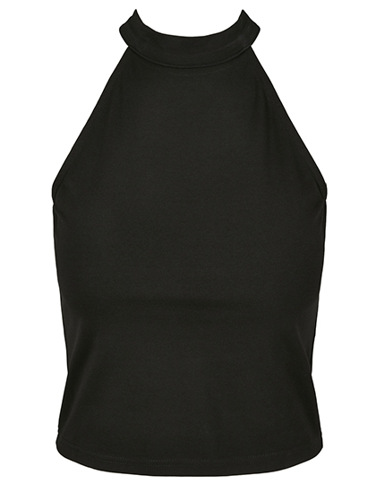 Build Your Brand Ladies' Turtleneck Short Top