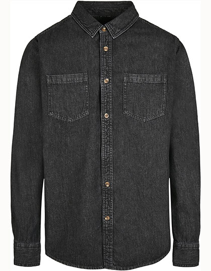 Denim Shirt — besticken oder bedrucken lassen