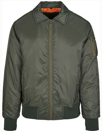 Collar Bomber Jacket — besticken oder bedrucken lassen