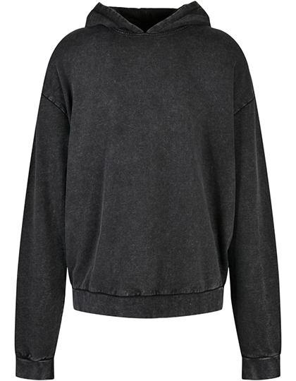 Acid Washed Oversize Hoody — besticken oder bedrucken lassen